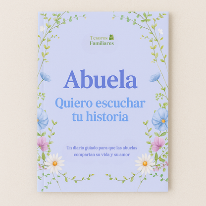 Recuerdos de abuela: diario guiado 💜 -50 % DÍA DEL PADRE 💜