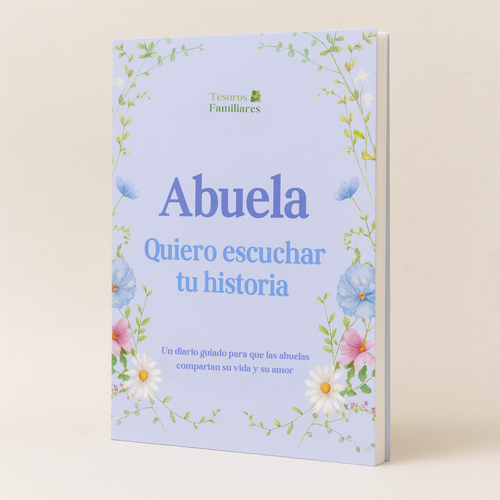 Recuerdos de abuela: diario guiado ⚡ -50 % SOLO HOY ⚡