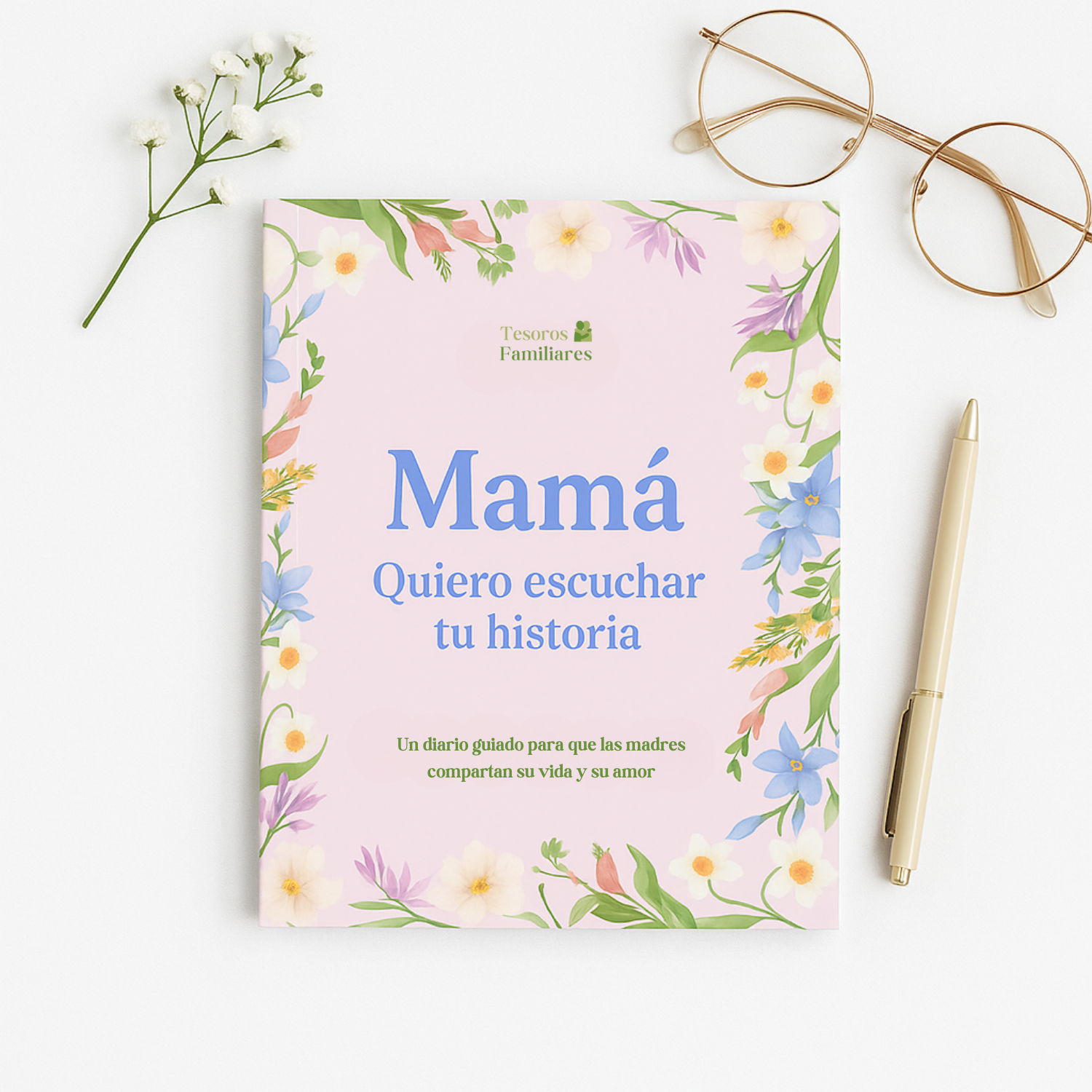 Recuerdos de mamá: diario guiado ⚡ -50 % SOLO HOY ⚡