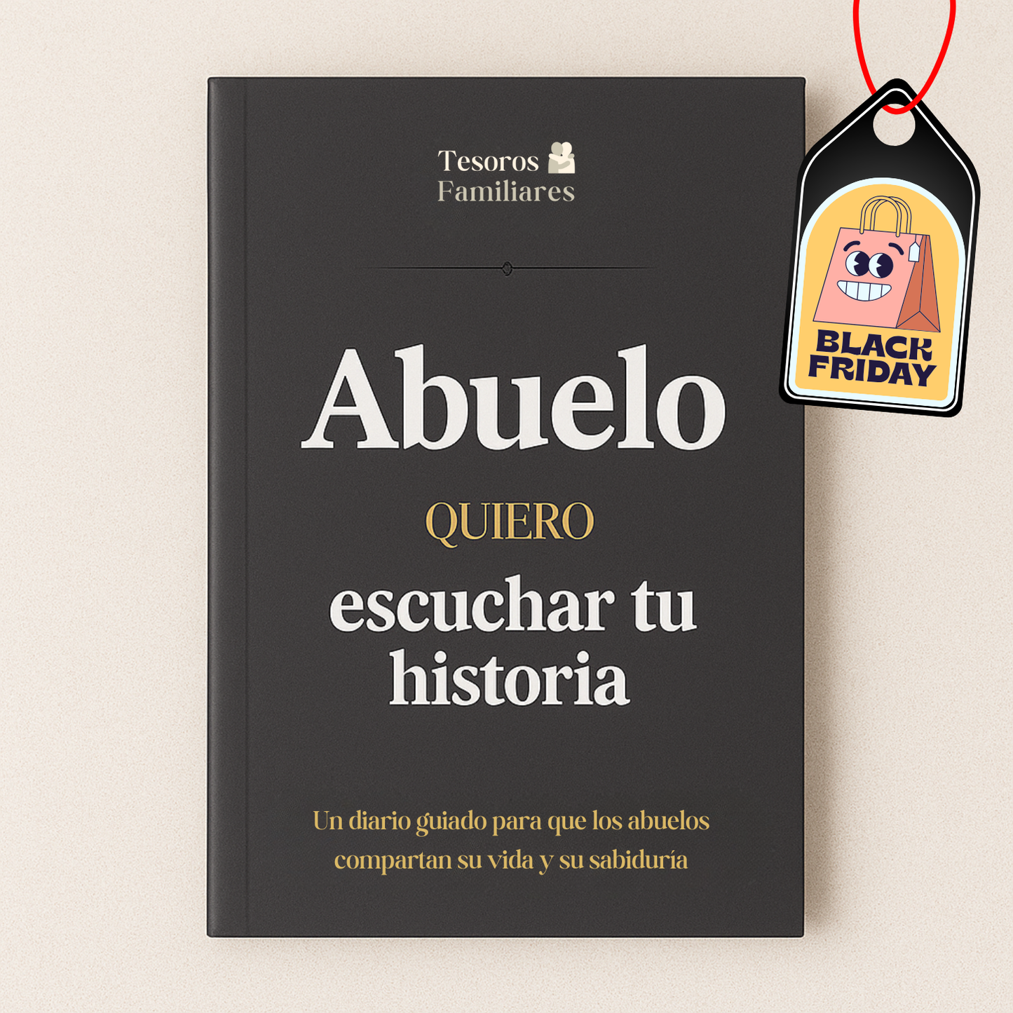 Recuerdos de abuelo: diario guiado 💙 -50% BLACK FRIDAY 💙