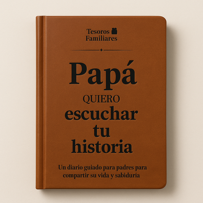 Recuerdos de papá: diario guiado ⚡ -50 % SOLO HOY ⚡